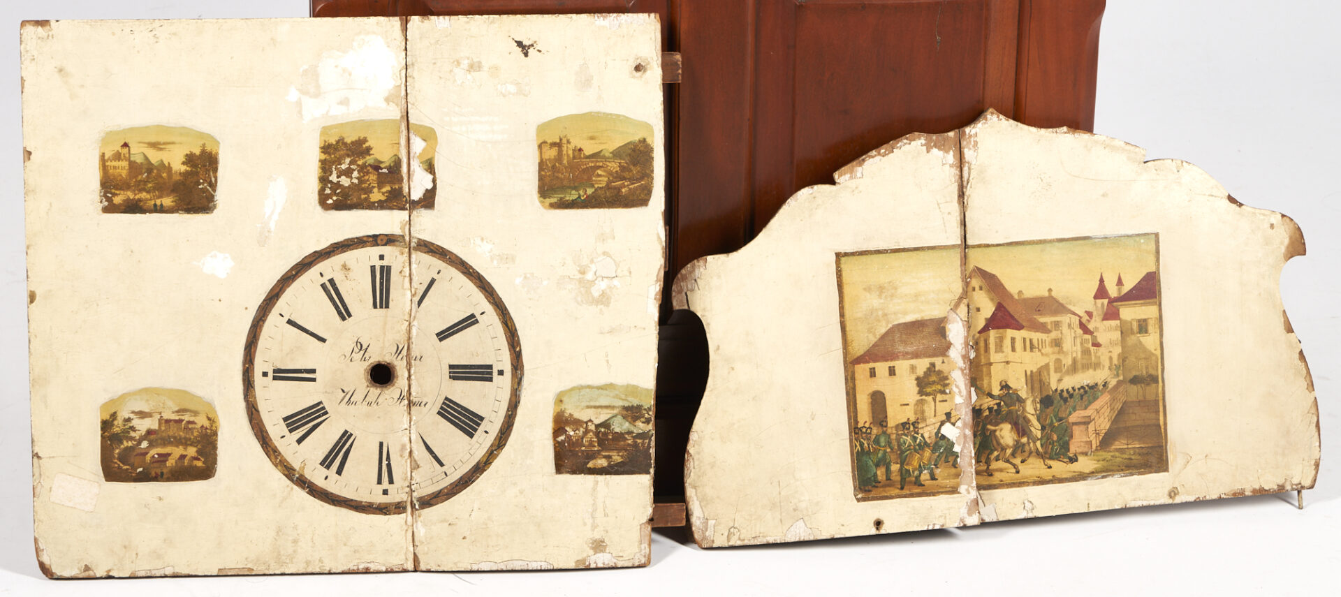 Lot 211: Automaton Musical Organ Clock by Peter Horner