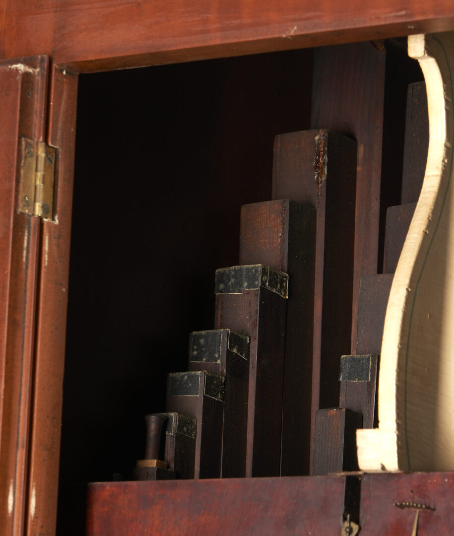 Lot 211: Automaton Musical Organ Clock by Peter Horner