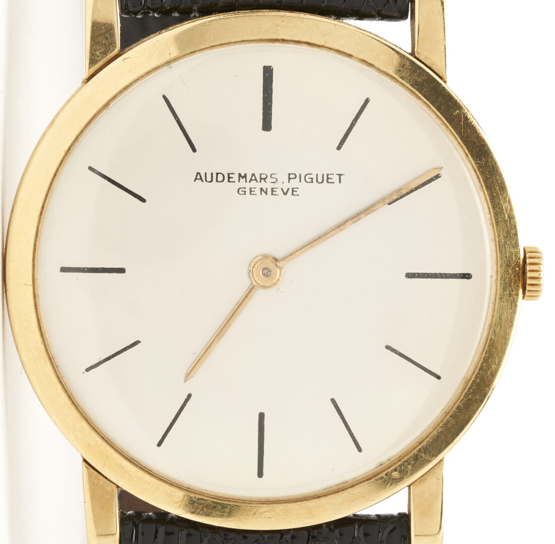 Lot 300: Men's 18K Audemars PIquet Wrist Watch