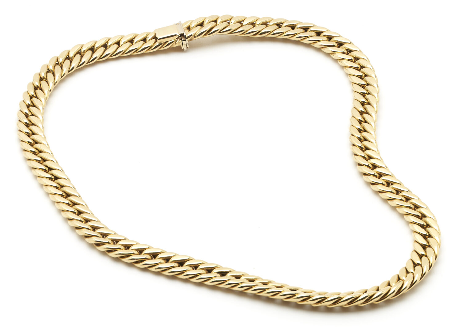 Lot 303: Italian 18K Gold Necklace #1