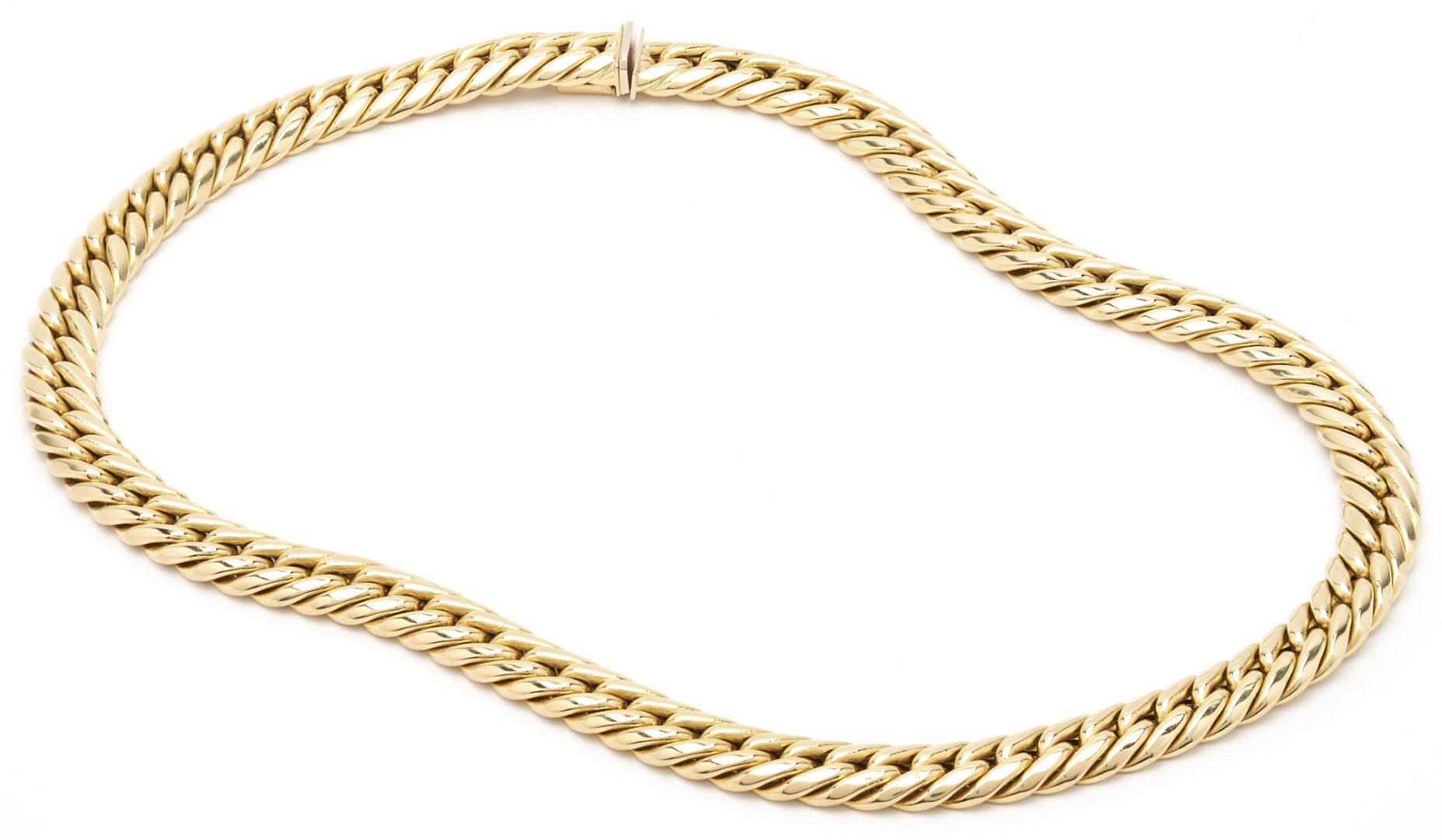 Lot 304: Italian 18K Gold Necklace #2