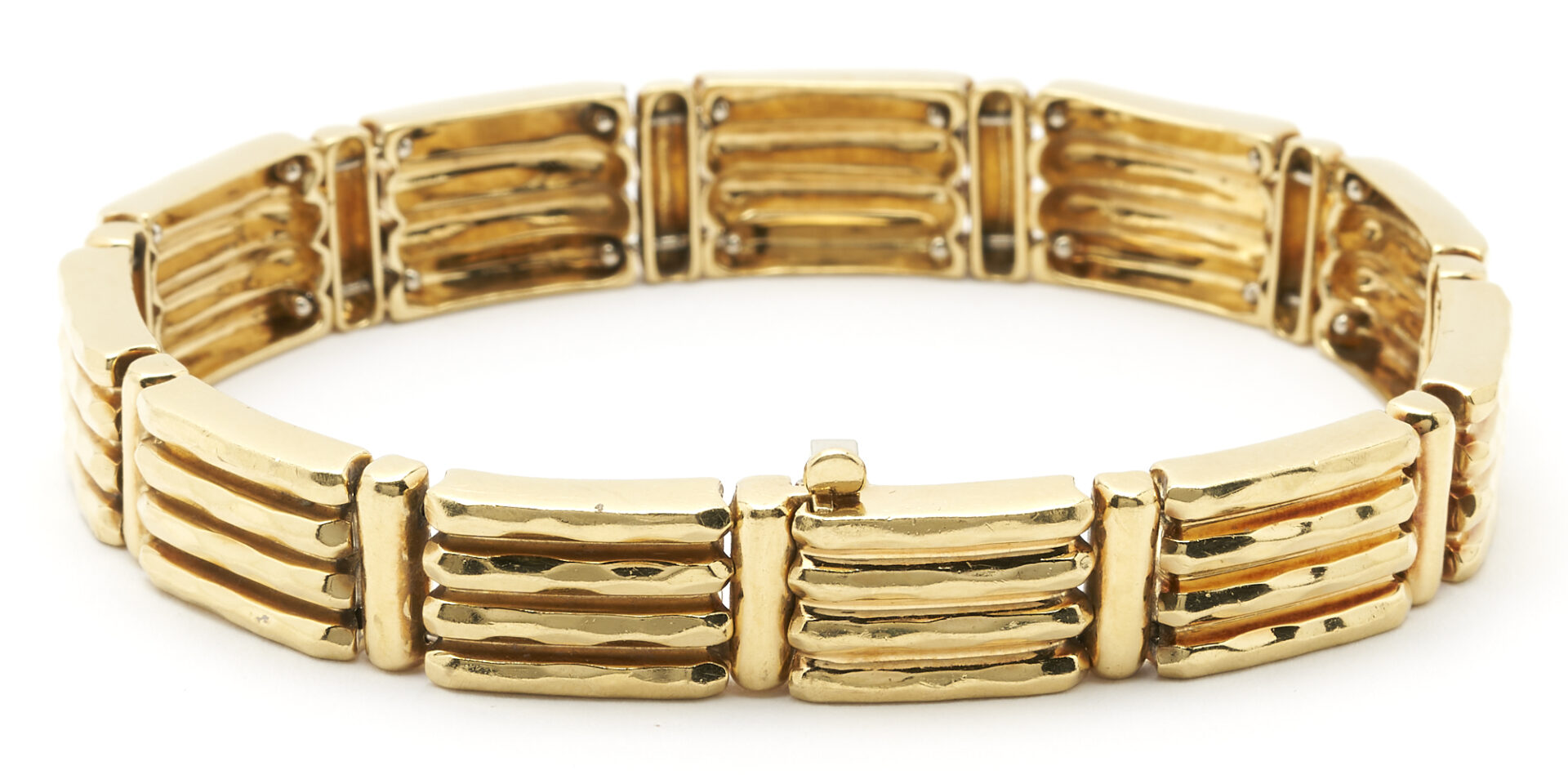 Lot 317: 18K Gold Designer Bracelet by Henry Dunay