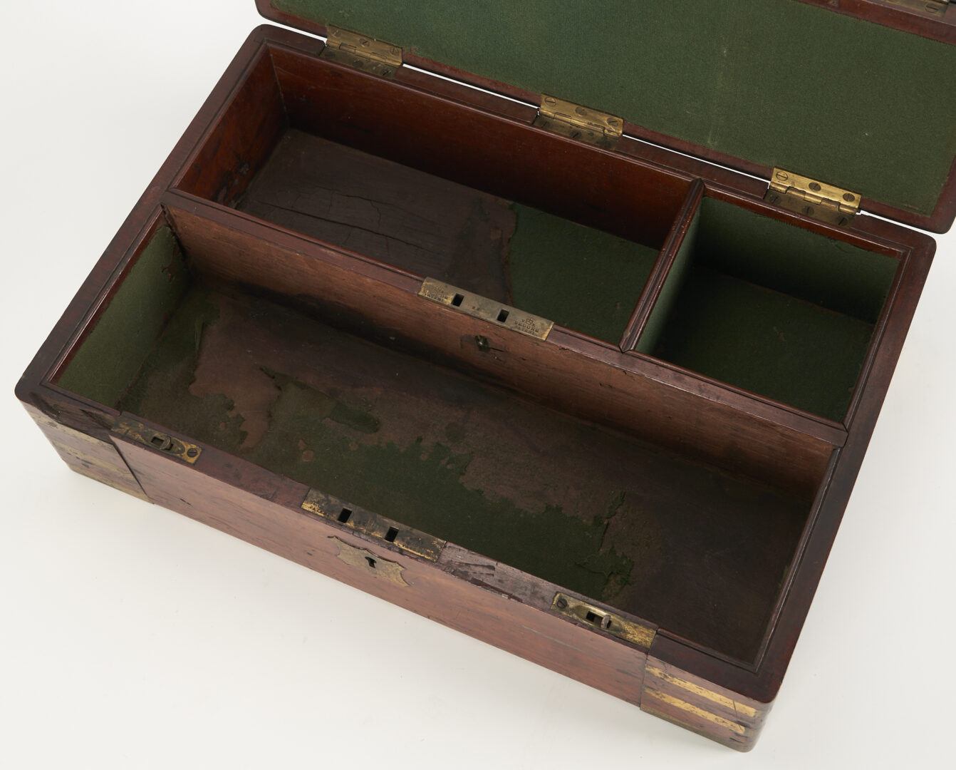 Lot 428: Tiger Inlaid Box attr. George Williams plus English Lap Desk