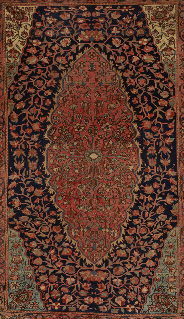 Lot 436: Persian Ferahan Sarouk Rug or Carpet, 7' x 4'