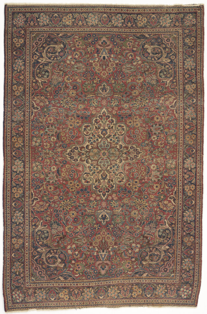 Lot 438: Persian Keshan Rug or Carpet, 6' x 4'