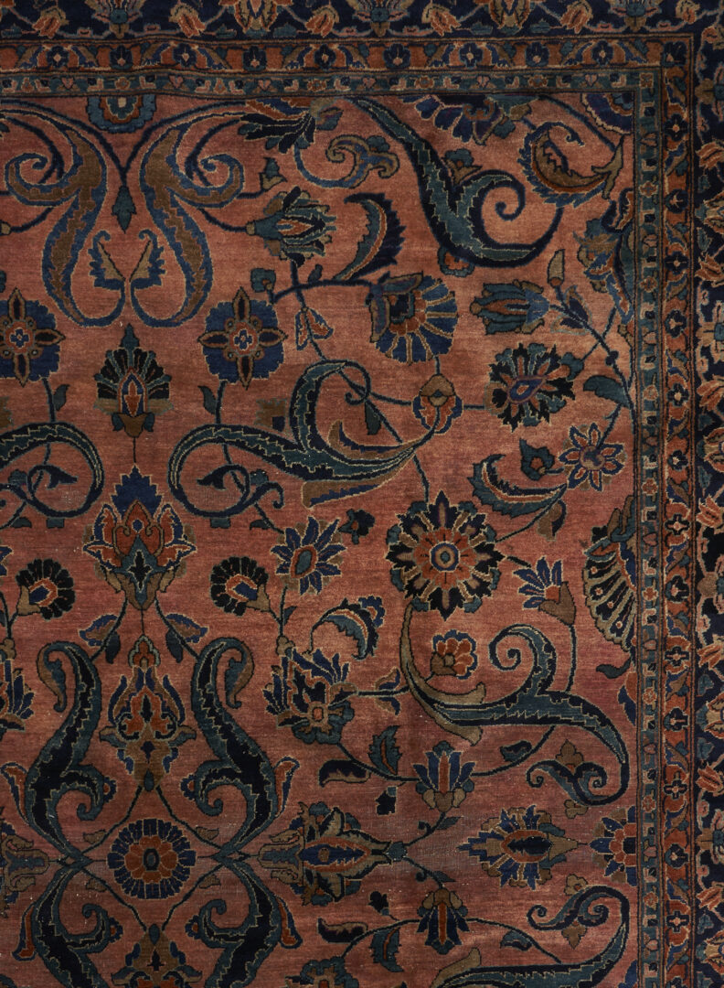 Lot 441: Large Persian Sarouk Rug or Carpet