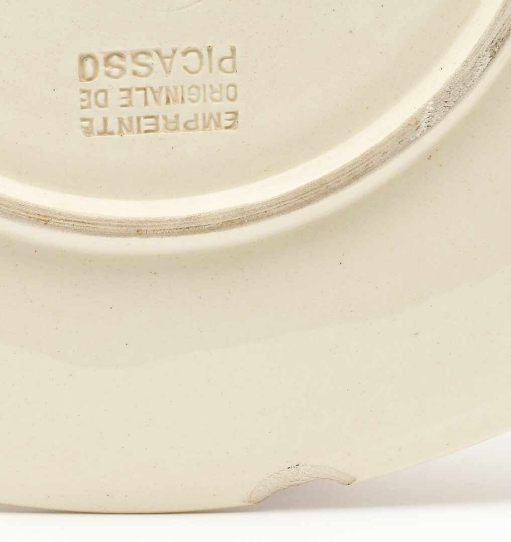 Lot 449: Picasso Madoura Ceramic Face Plate, Visage Barbu (A.R. 413)