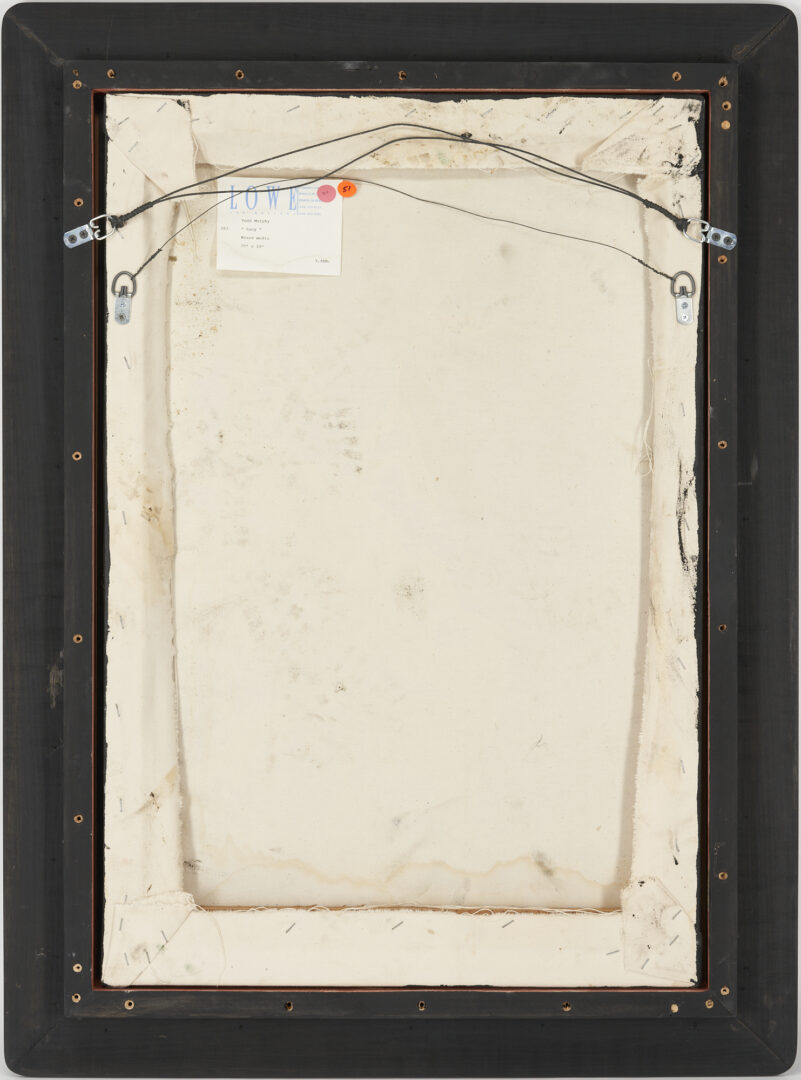 Lot 471: Todd Murphy Mixed Media on Plexiglass Painting, Lucy