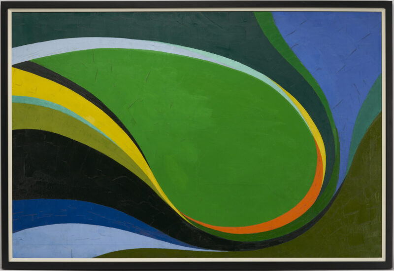 Lot 503: Philip Perkins O/C Large Abstract Painting, Eridanus, 1969