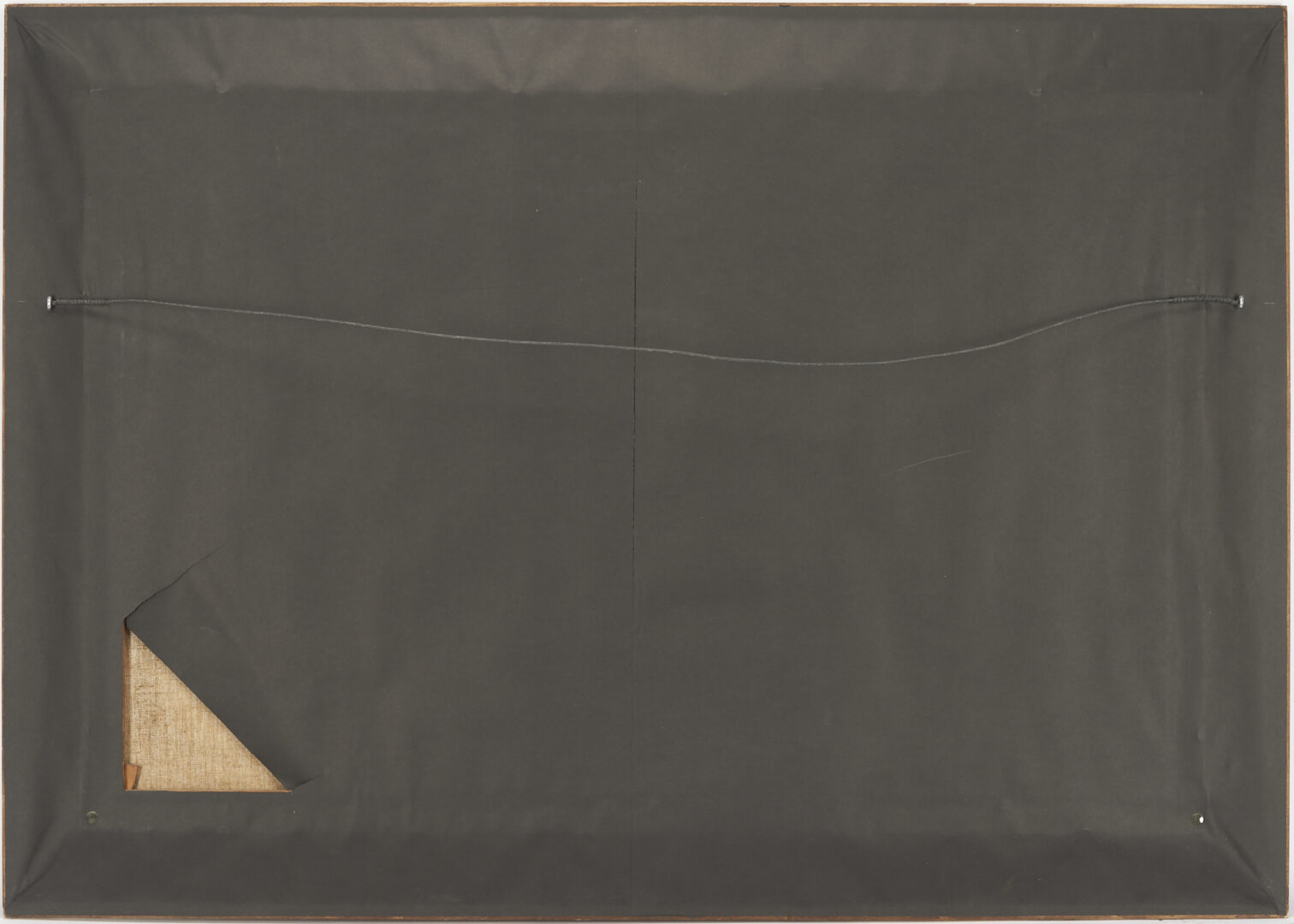 Lot 504: Philip Perkins O/C Large Abstract Painting, Weight of the Horizon, 1944