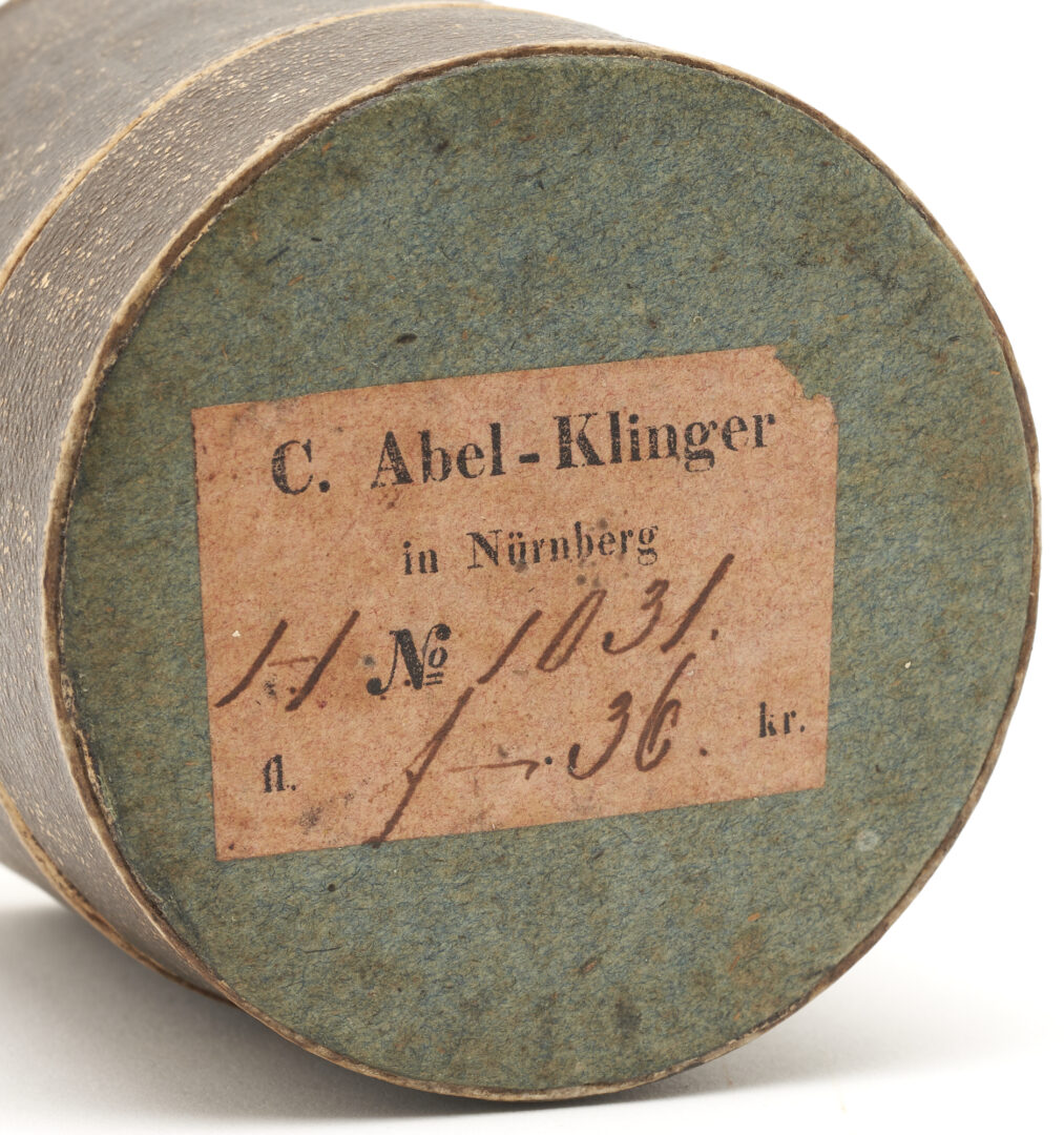 Lot 546: J.G. Klinger Pocket Globe, circa 1850