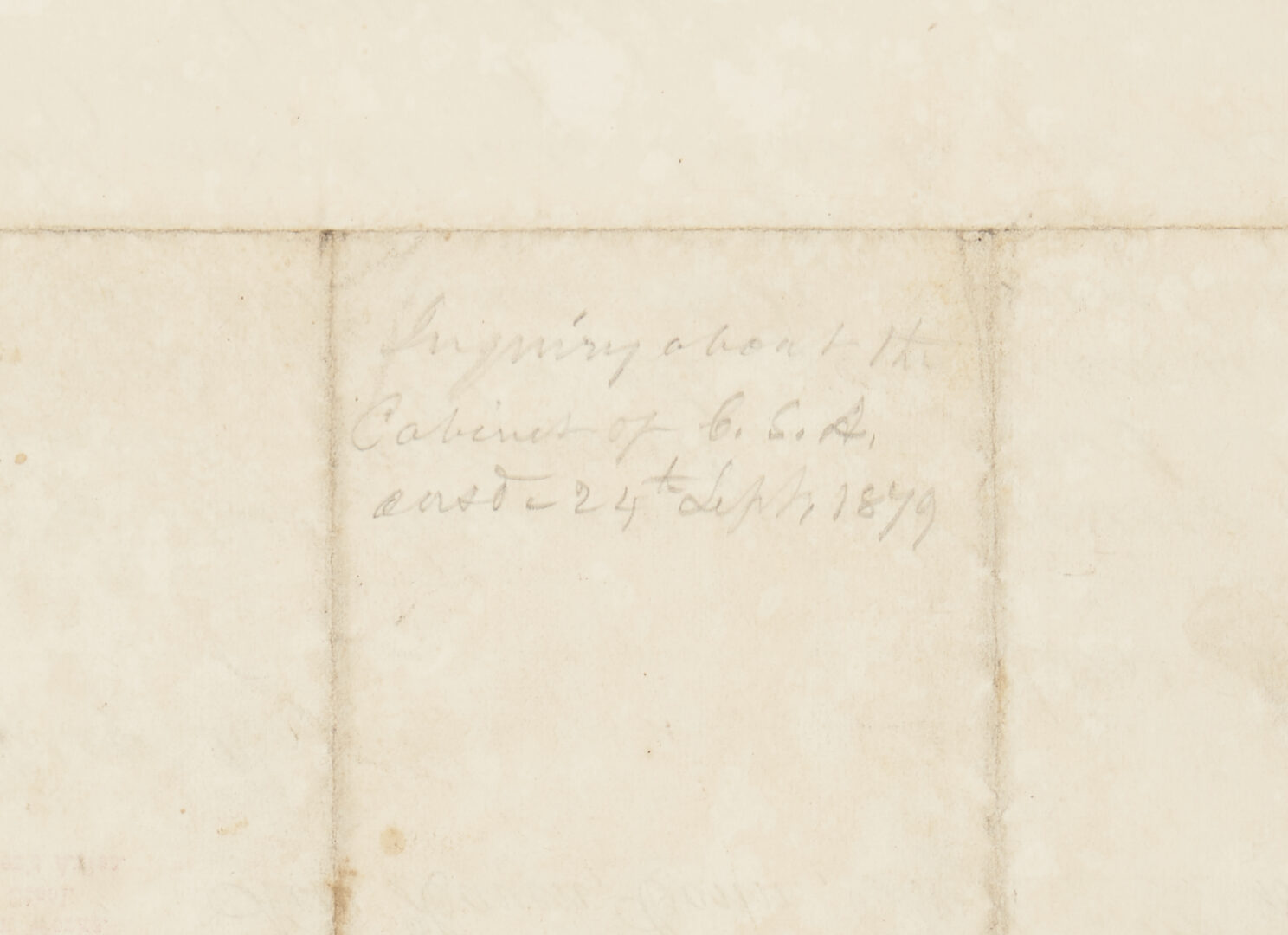 Lot 555: Jefferson Davis, Toombs & Reagan Post Civil War Letters and Ephemera