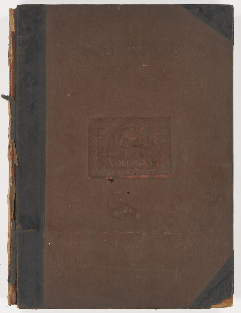 Lot 609: 4 Memphis, TN Oversize Sanborn Insurance Map Books, 1907