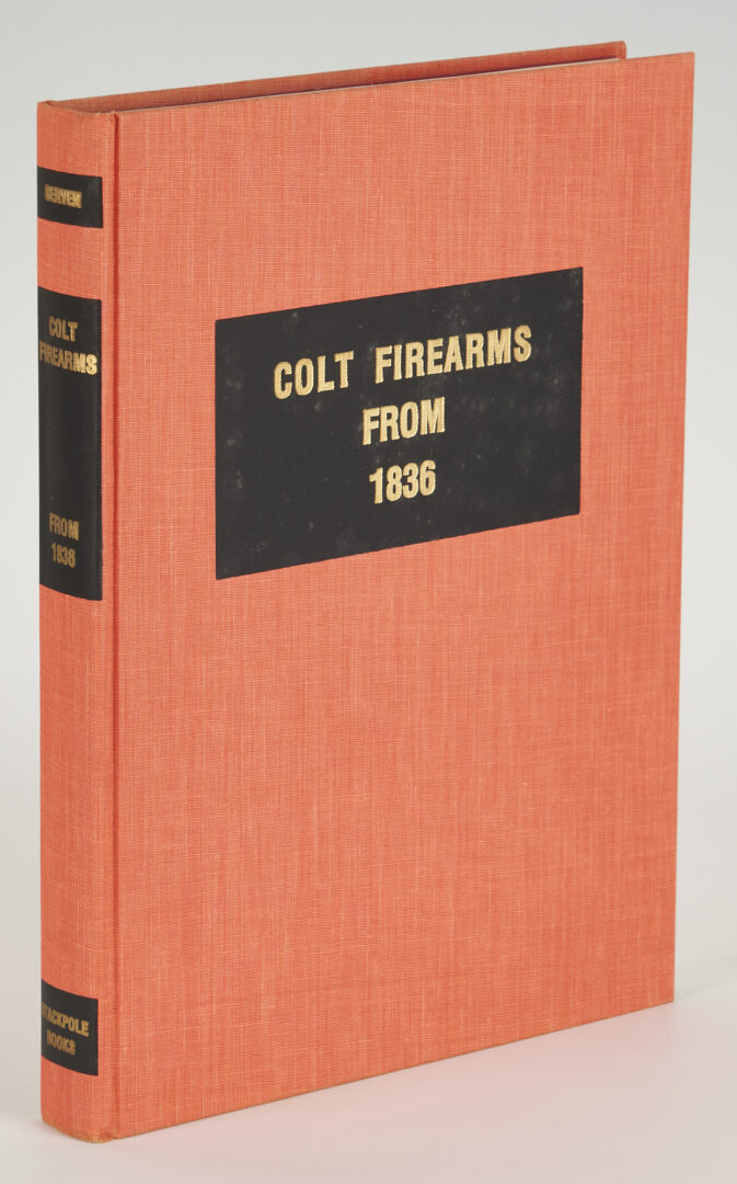 Lot 612: 5 Colt Firearm Books, incl. Author Signed