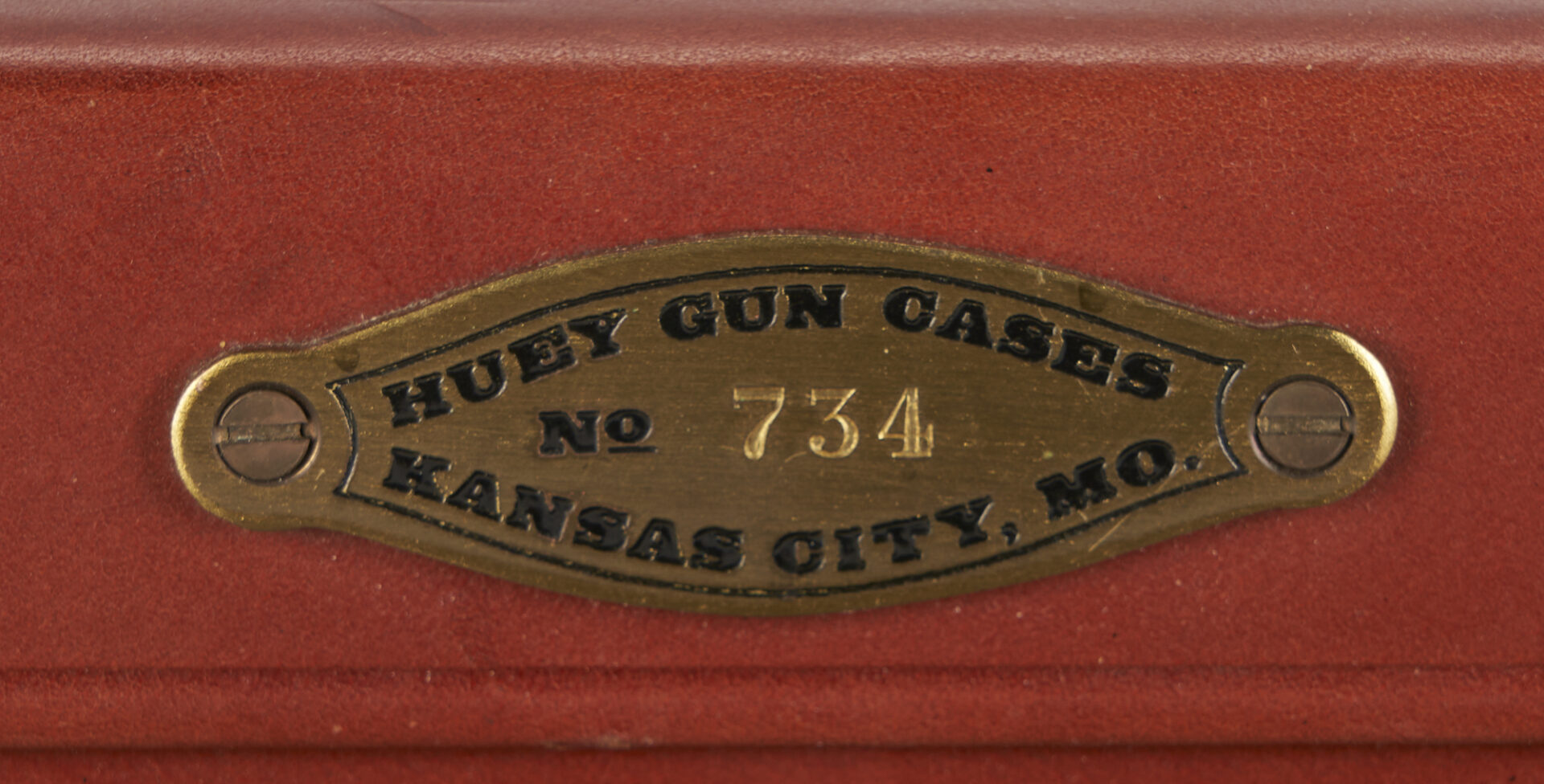 Lot 614: Huey Gun Case Fitted For 2 Takedown Rifles or Shotguns