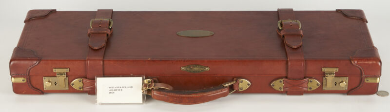 Lot 615: Huey Gun Case Originally Fitted For Holland & Holland Double Rifle