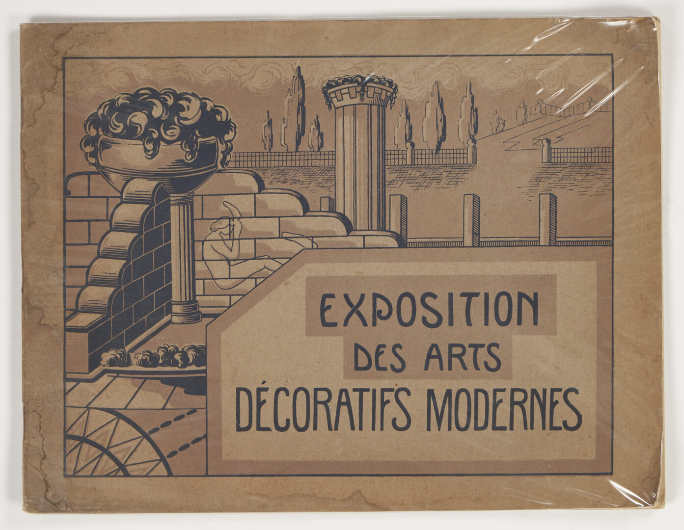 Lot 629: 6 pcs. 1925 Paris Exposition Ephemera, incl. Magazines