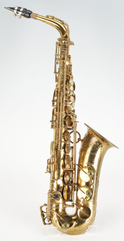 Lot 640: 1937 Henri Selmer Balanced Action Alto Saxophone