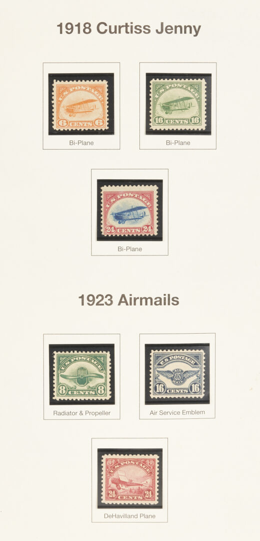 Lot 649: Collection of Back of Book Stamps, Incl. CSA & Graf Zepps