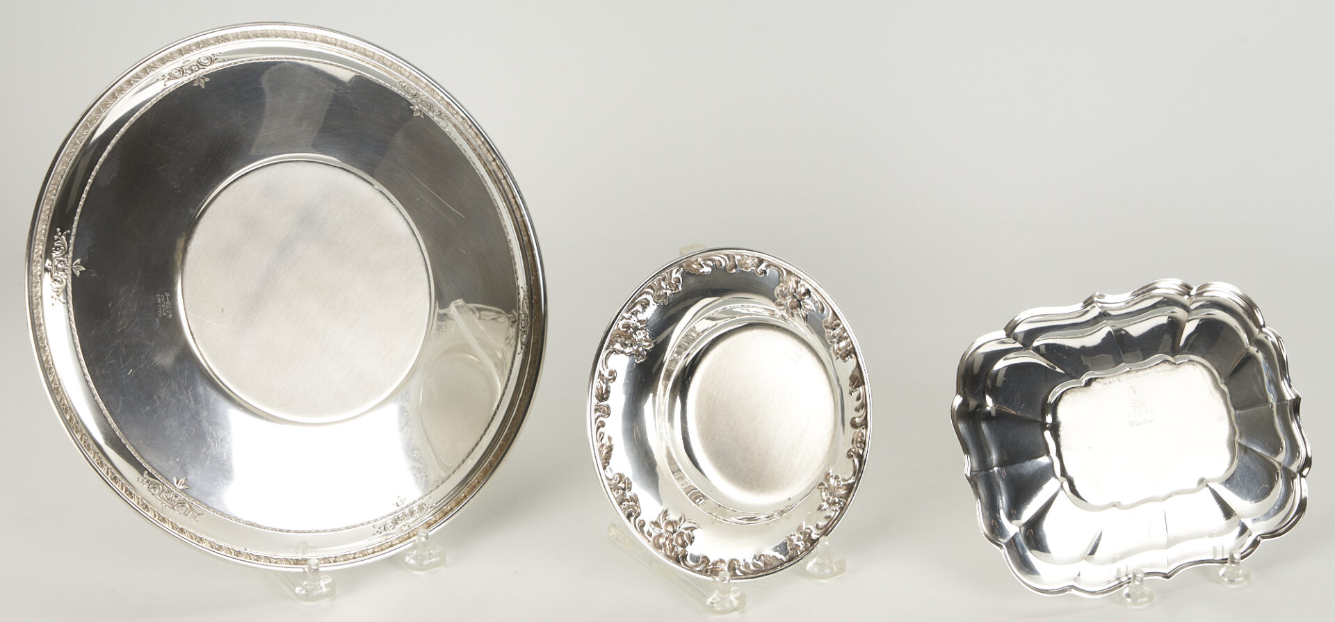 Lot 678: 6 Sterling Hollowware Pieces, incl. Spritzer & Furhrmann Modernist Silver Ewer