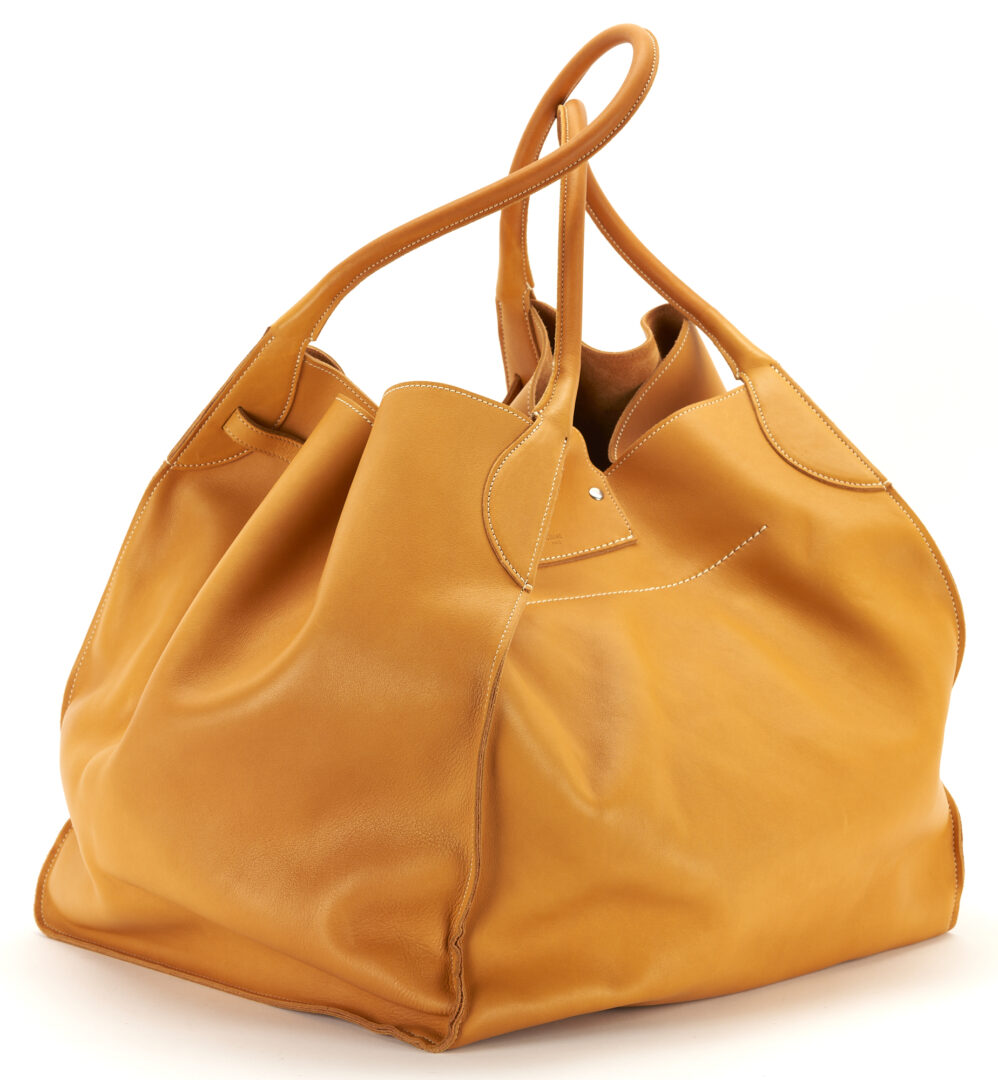 Lot 728: Celine Big Bag Tote Large in Dark Yellow