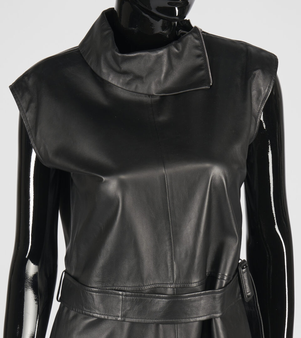 Lot 730: 3 Celine Garments, incl. Leather Dress