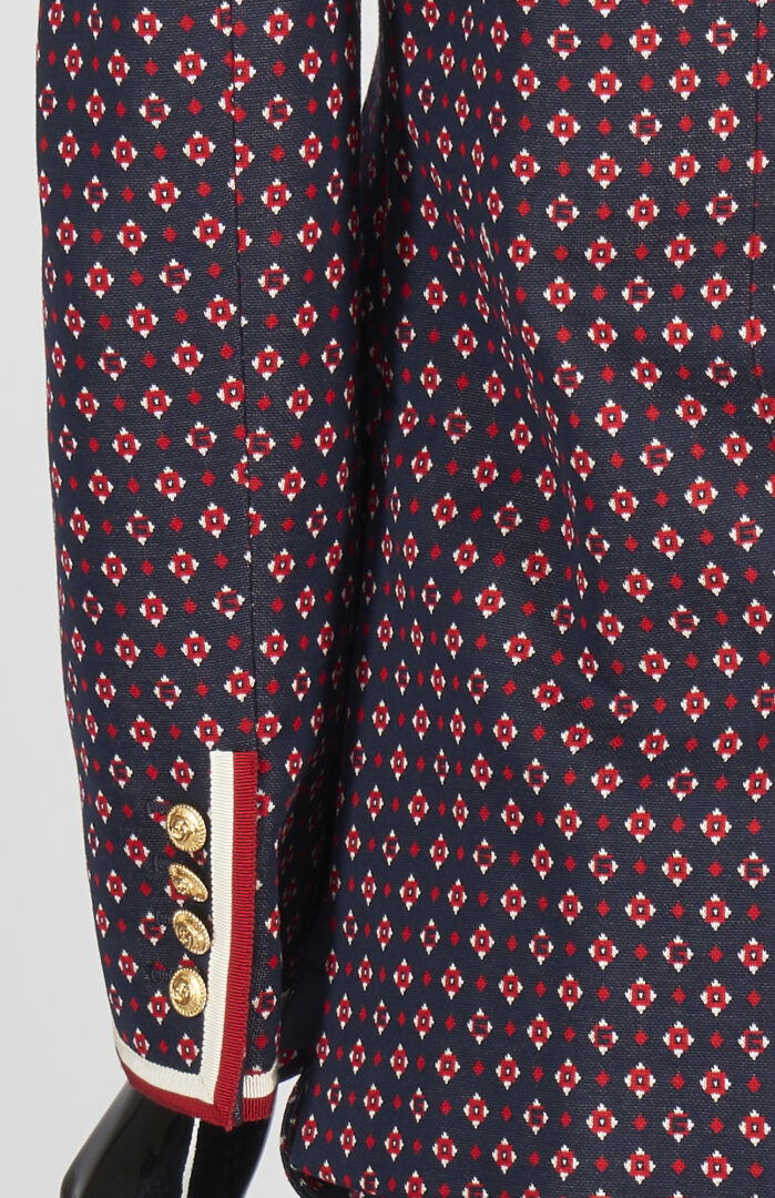 Lot 750: 2-pc. Gucci Geometric Jacquard Pants Suit