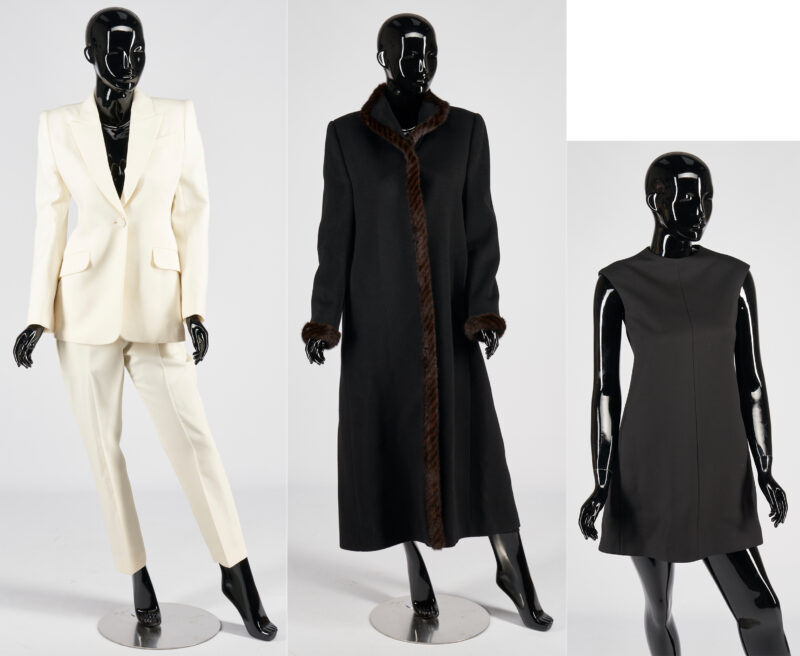 Lot 754: 4 Couture Garments, Fleurette, Celine, McQueen