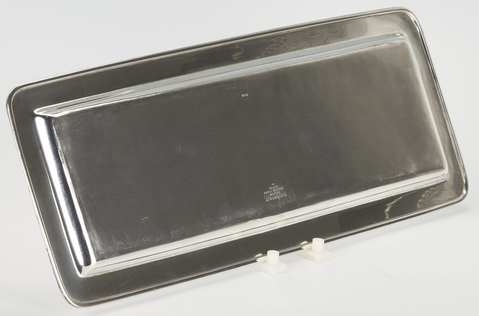 Lot 779: Large Tiffany & Co. Sterling Silver Serving Tray