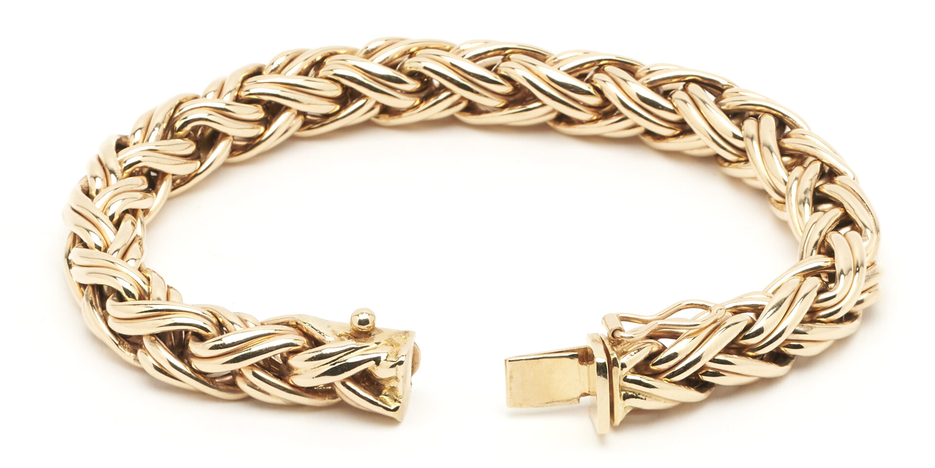 Lot 885: 14K Zelman & Friedman Gold Bracelet
