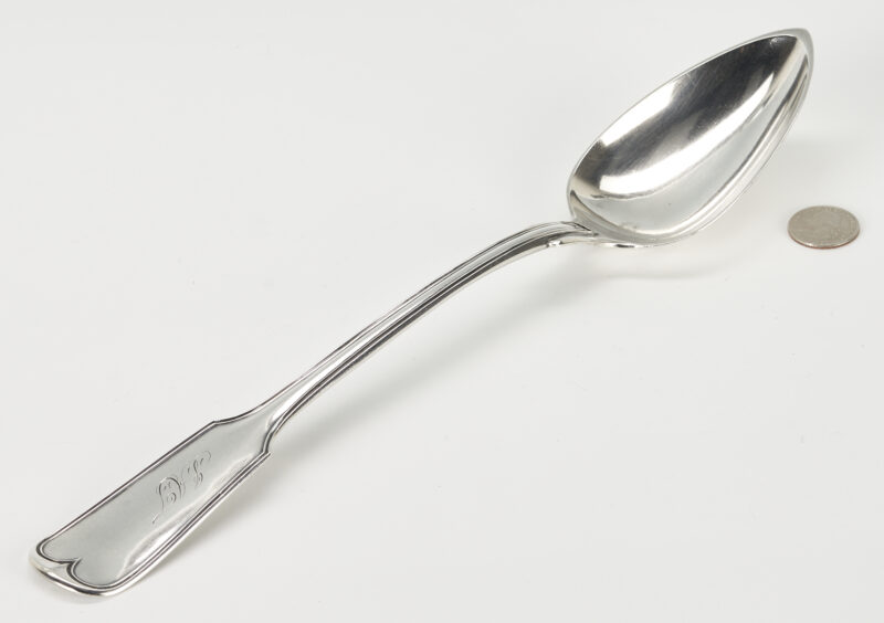 Jaccard & Company - St. Louis Coin Silver Serving Spoon, 9