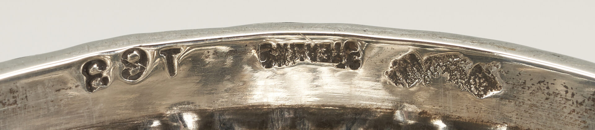 Lot 935: 2 Sterling Silver Repousse Water Goblets by Baltimore Silversmiths Mfg. Co.