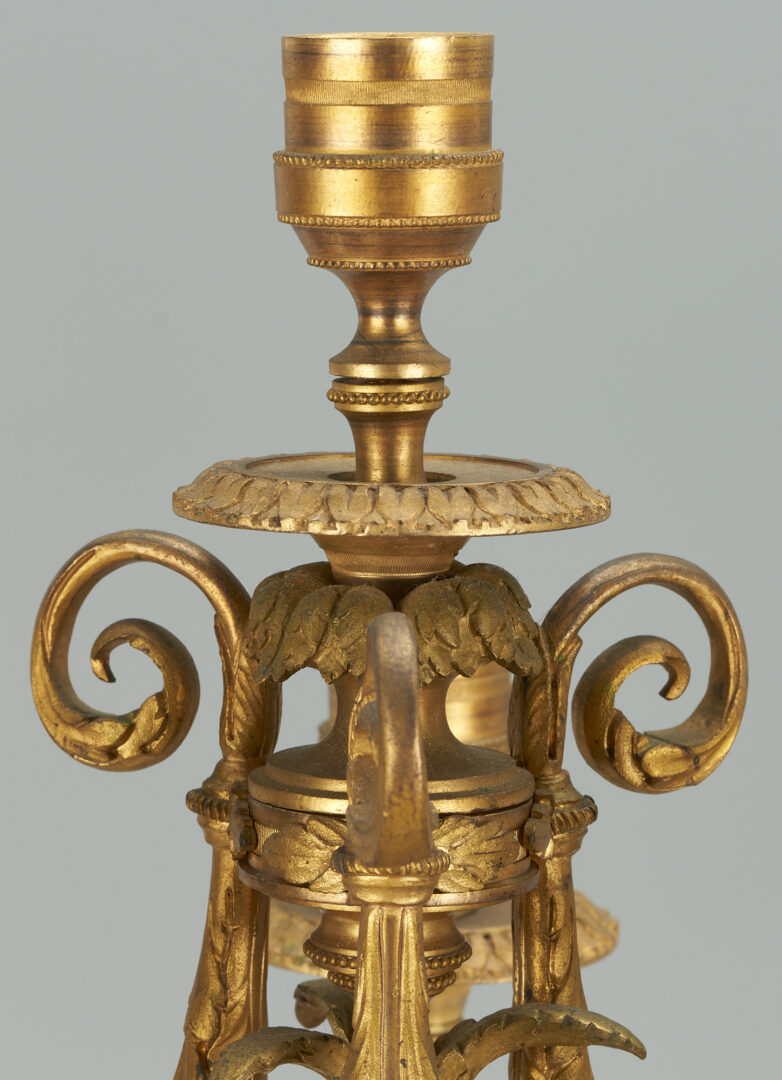 Lot 97: Napoleon III Bronze Candelabras, after Alfred Beurdeley