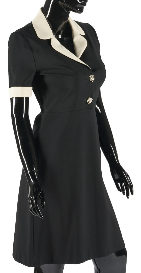 Lot 100: Gucci Black Jersey Dress