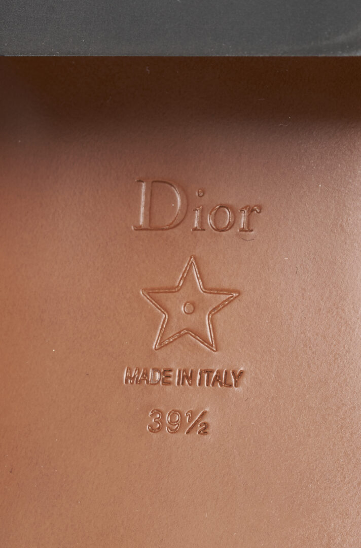 Lot 106: 2 Christian Dior Leather Boots, Diorally & Diorcamp