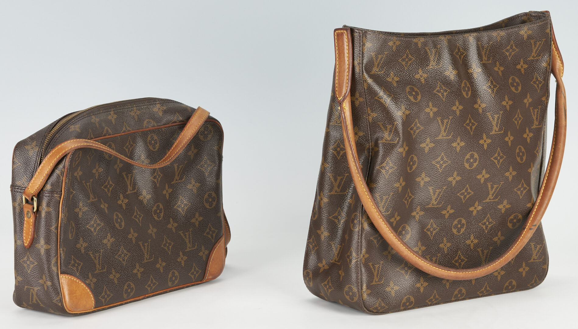 Lot 129: Two Louis Vuitton Handbags, Looping and Trocadero