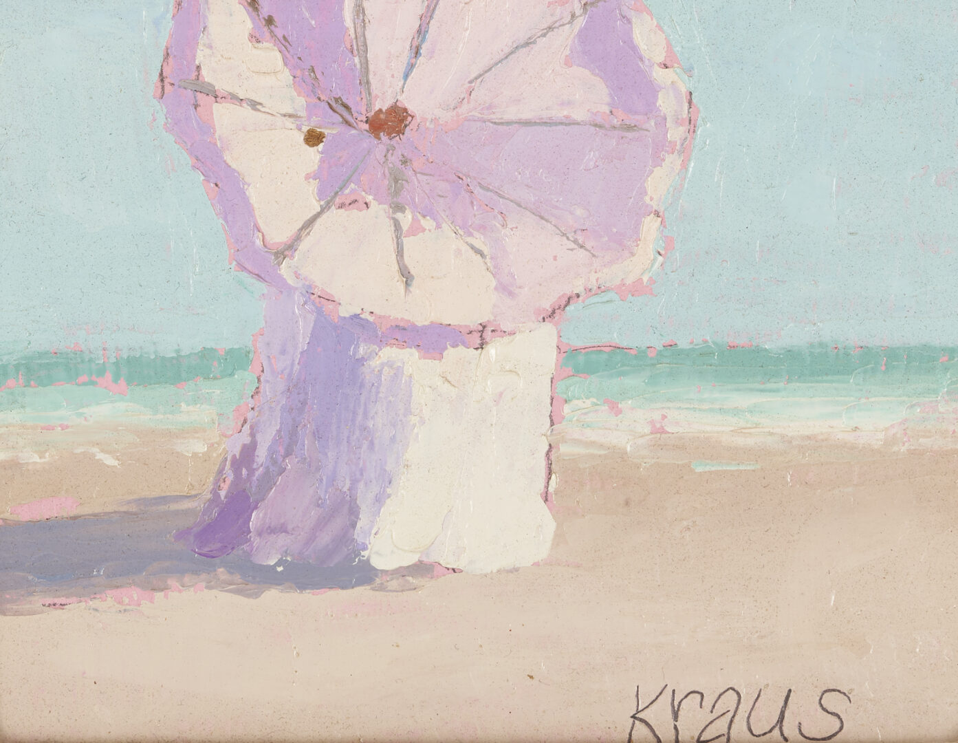 Lot 13: Harold Kraus O/B Painting, Sunlight