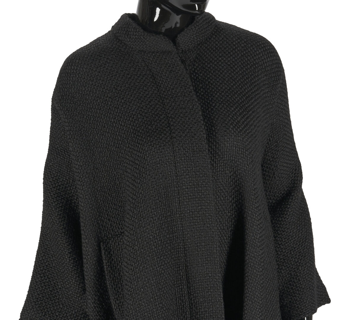 Lot 141: Tom Ford Oversized Black Wool Cape