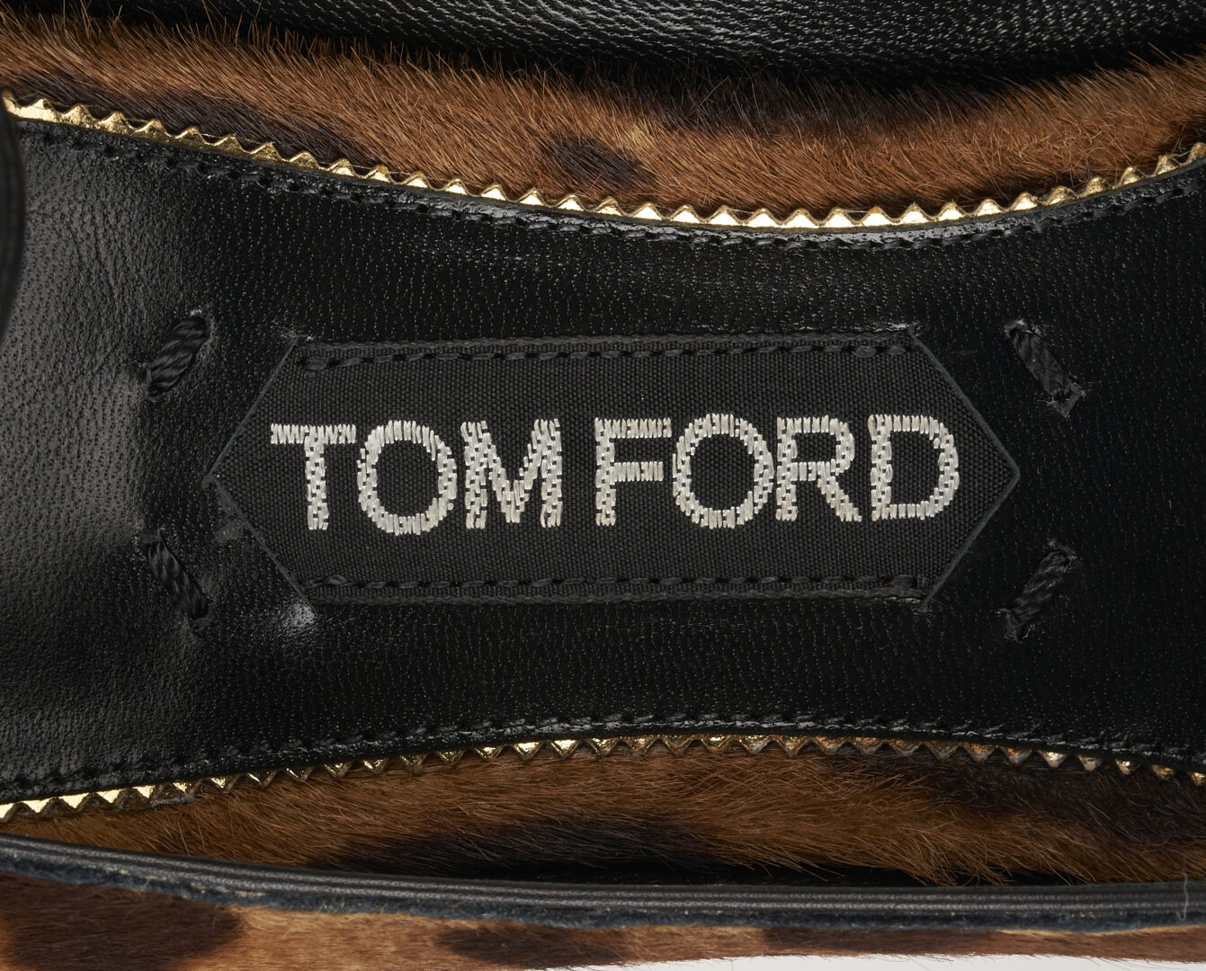Lot 144: 4 Pairs of Tom Ford Shoes, Python & Leopard Print