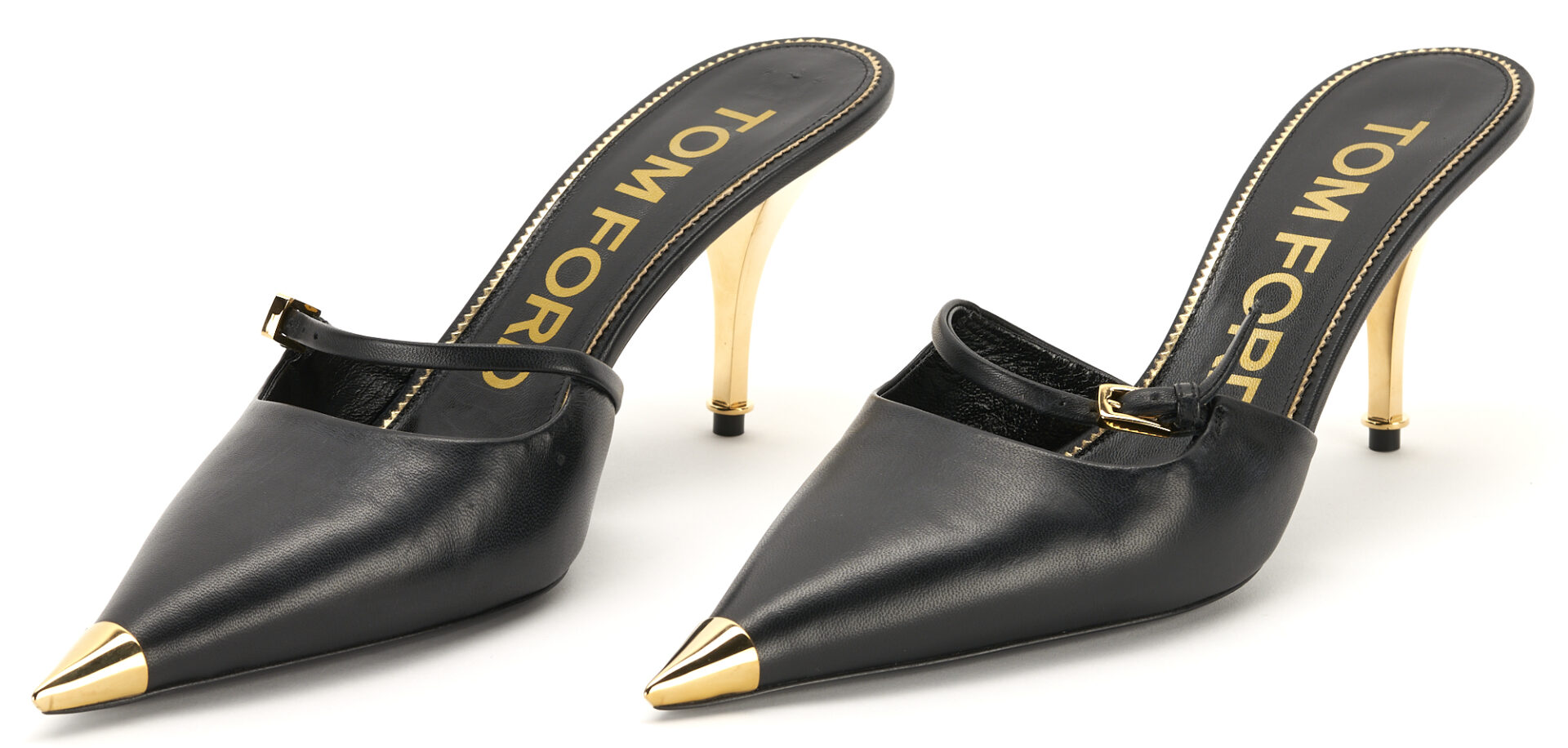 Lot 146: 3 prs. Tom Ford Pumps, incl. Mary Jane Mules