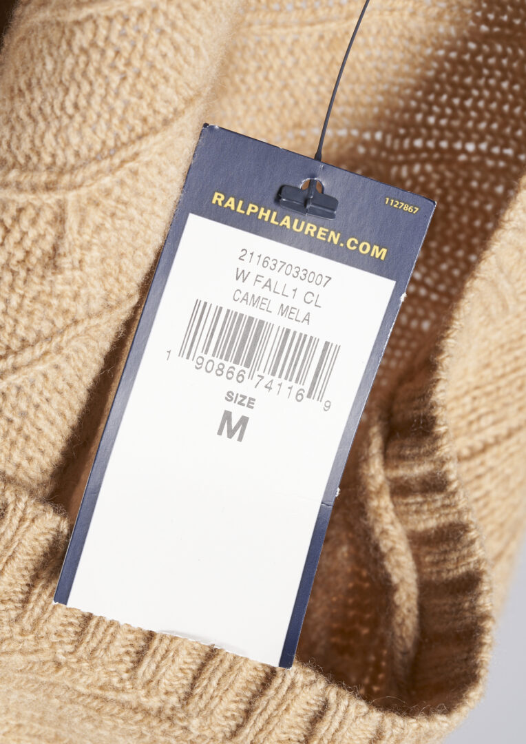 Lot 157: 2 Ralph Lauren Ladies' Garments, incl. Wool Sweater