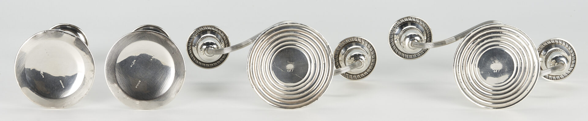 Lot 180: 7 Sterling Silver Hollowware Items