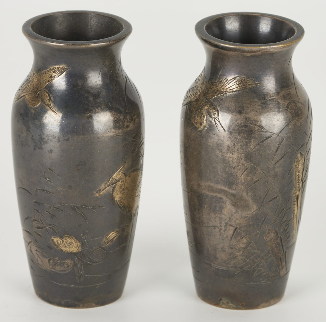 Lot 189: 5 Asian Decorative Items, incl. Vases, Buddhas & Jade