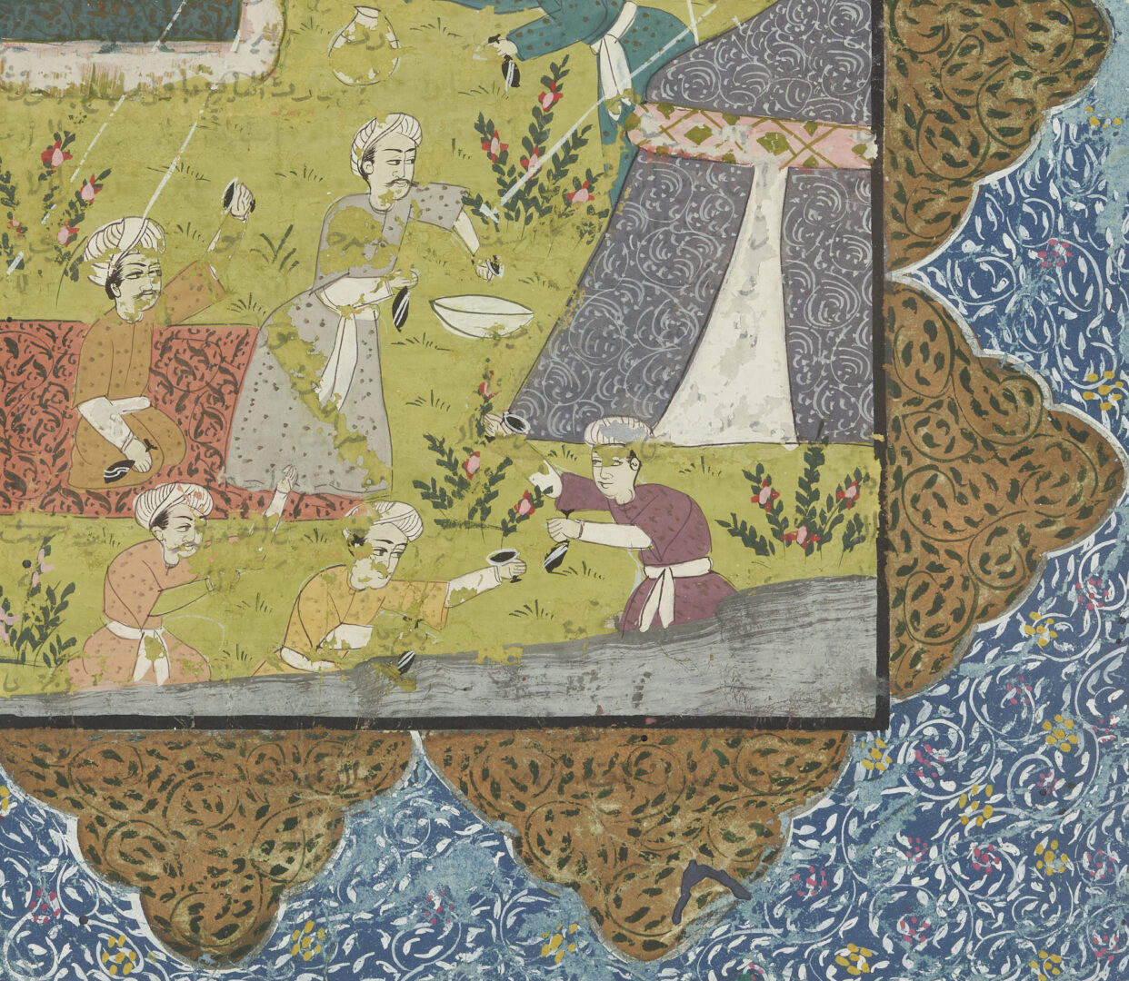 Lot 209: Collection of Indian / Middle Eastern Paintings in 4 frames