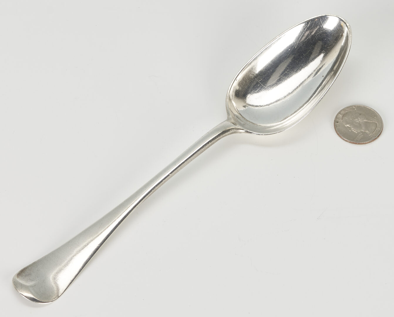 Lot 239: Daniel Parker Boston Revolutionary War Era Coin Silver Spoon