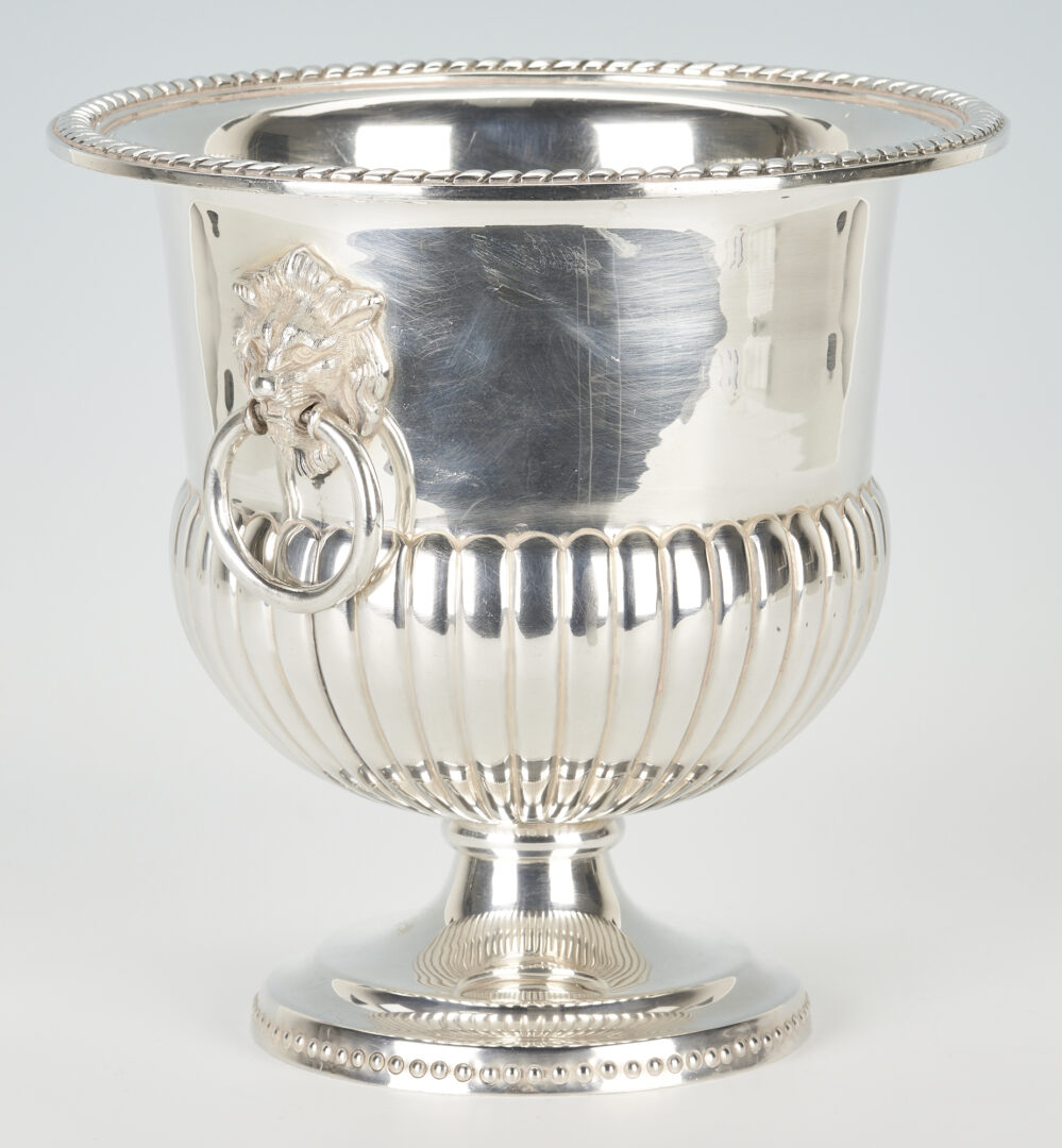 Lot 241: Rare Sanborns Mexican Sterling Wine Bucket or Urn