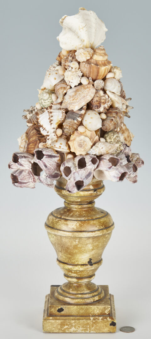 Lot 255: Vintage Shell Topiary, manner of Anthony Redmile
