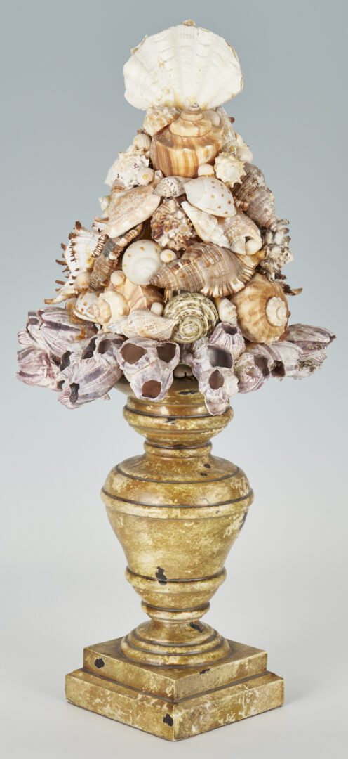 Lot 255: Vintage Shell Topiary, manner of Anthony Redmile