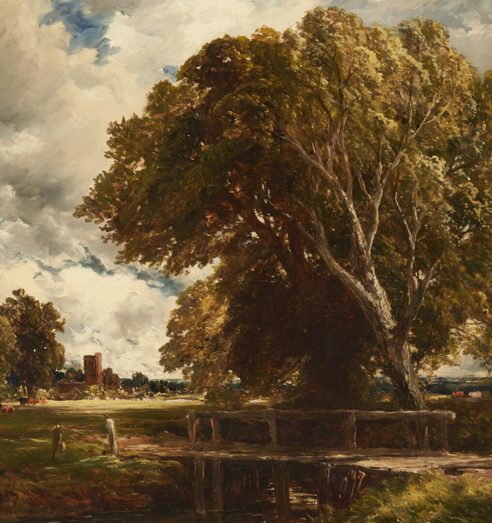 Lot 259: Edmund M. Wimperis, 2 Framed 19th C. Landscape Paintings