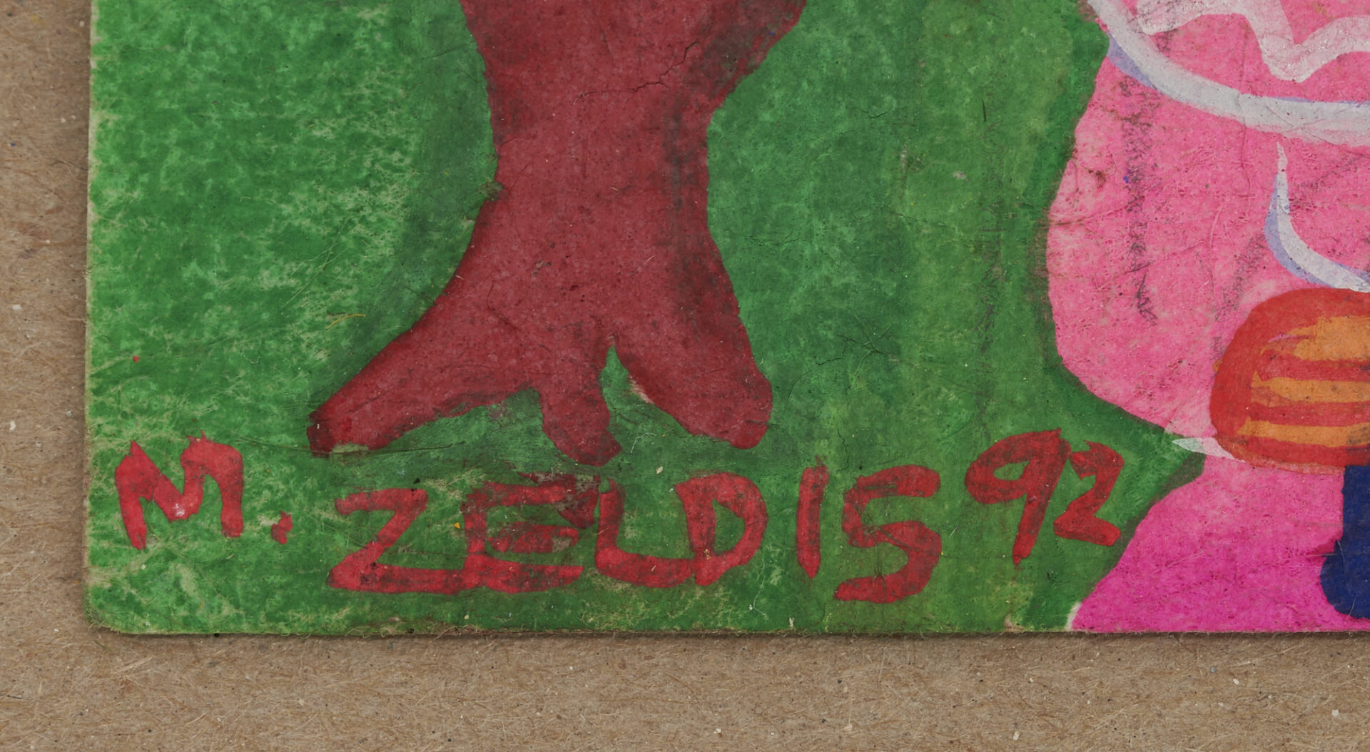 Lot 321: Malcah Zeldis Folk Art Painting, Abraham Lincoln Inauguration